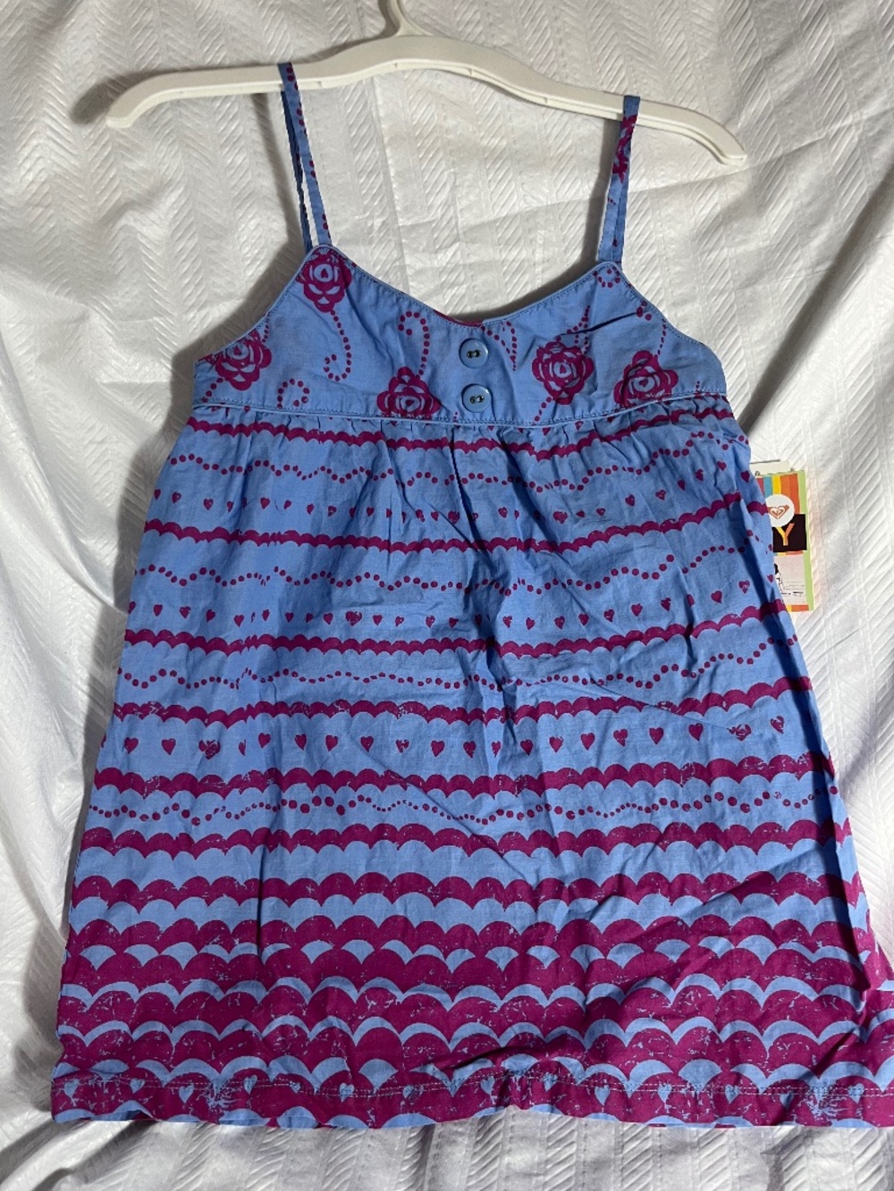 Roxy Girl’s Tank Cami Top XL NEW